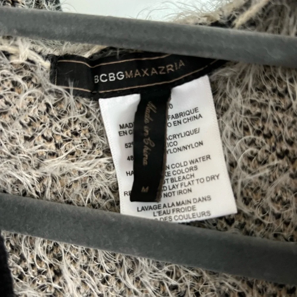Women’s BCBG MaxAzria duster long sweater cardigan - Picture 4 of 4